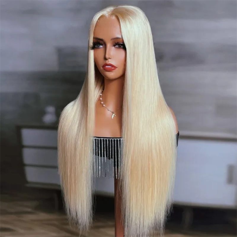 Ldjoy Straight 613 13x4 Transparent Lace Front Human Hair Wig