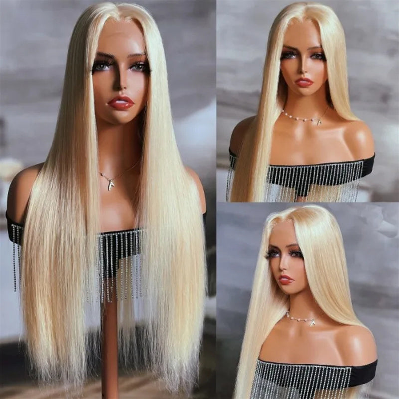 Ldjoy Straight 613 13x4 Transparent Lace Front Human Hair Wig