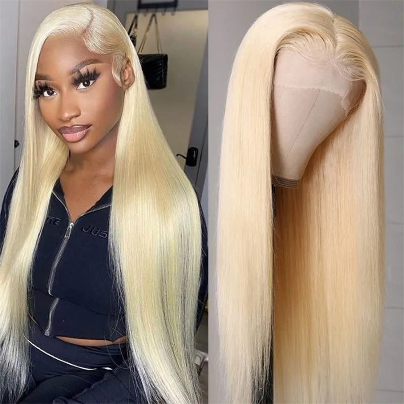 Ldjoy Straight 613 13x4 Transparent Lace Front Human Hair Wig