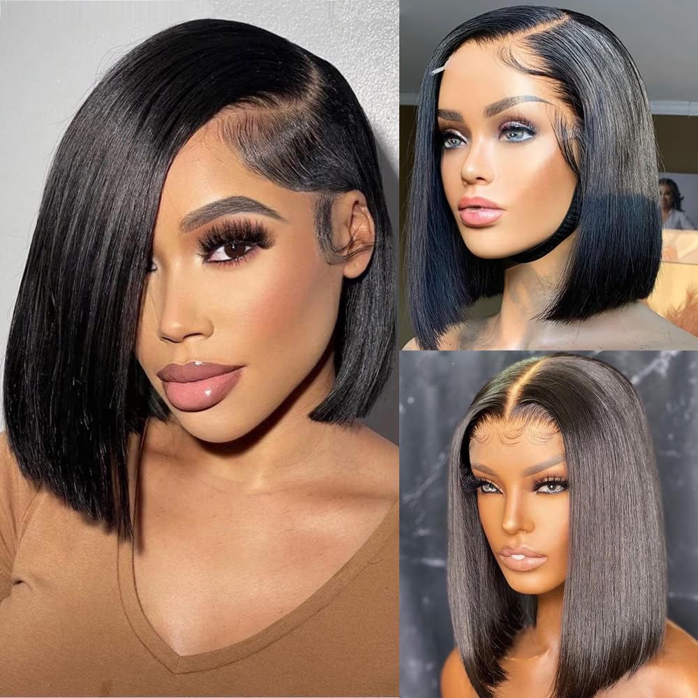 Ldjoy Straight 13x6 Lace Bob Wig Human Hair Wig