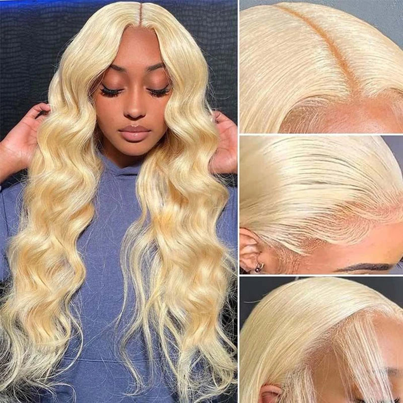 Ldjoy Body Wave 613 Blonde Color 13x6 Lace Front Wig Human Hair Wig