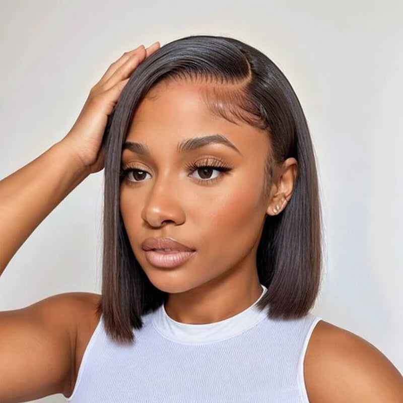 Ldjoy Straight 13x6 Lace Bob Wig Human Hair Wig