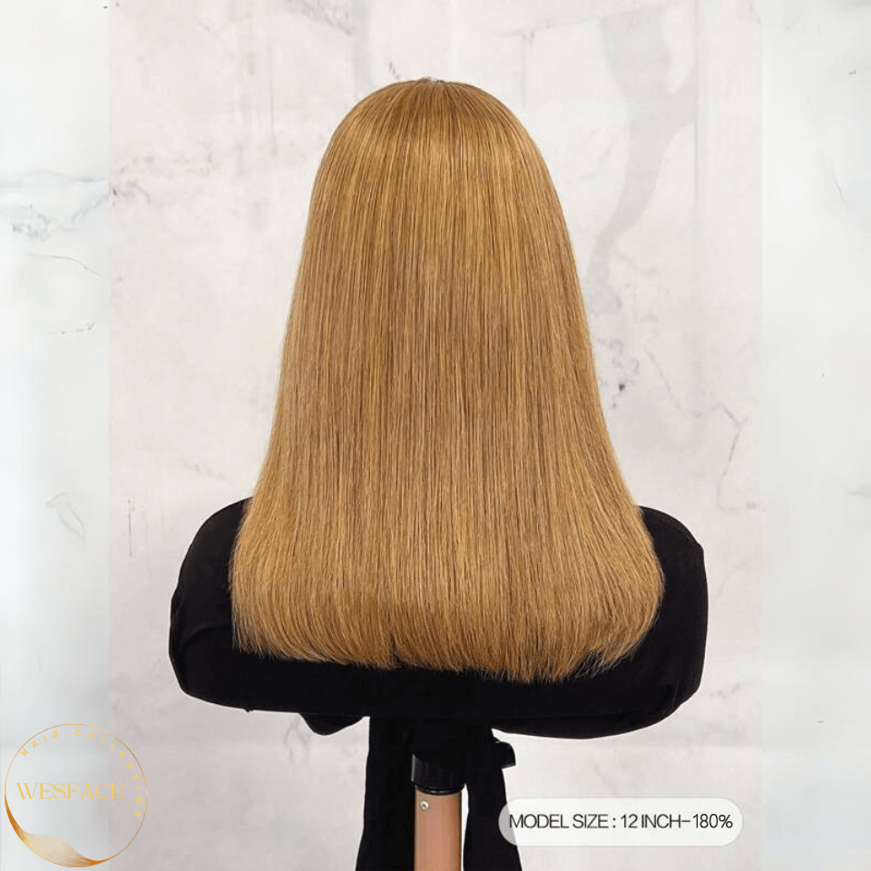 Ldjoy Honey Blonde Bob Wig Human Hair 13x4 Lace Front Bob Wigs for Women Pre Plucked Straight Human Hair Short Bob Wigs