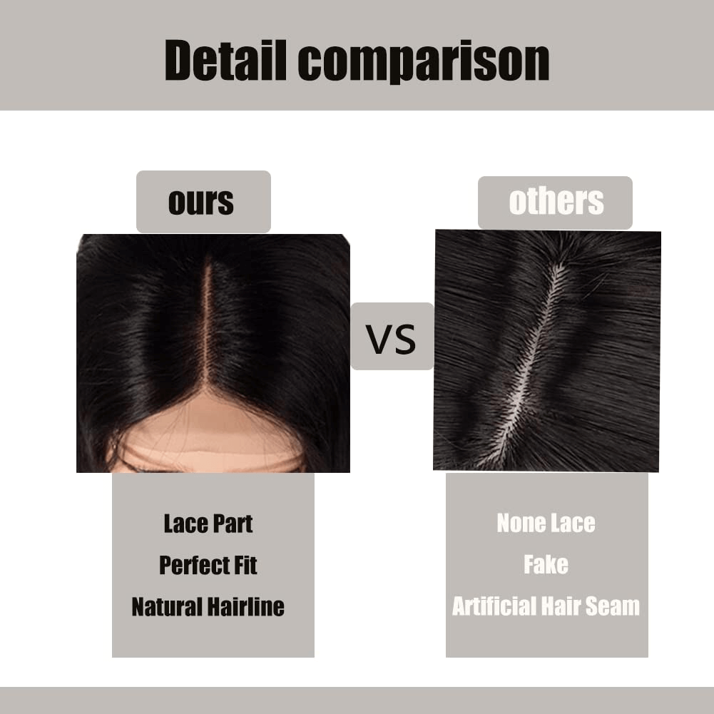 Ldjoy Wigs 4x4 Short Bob Body Wave Glueless Lace Closure Wigs Loose Wave Wigs Brazilian Virgin Remy Hair Wig