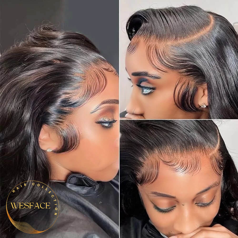 Ldjoy Body Wave Virgin Hair 3 Bundles With 13x4 Frontal Free Part