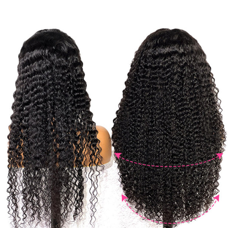 Real Swiss 5x5 HD Lace Closure Deep Wave Wig - Ldjoy Wigs