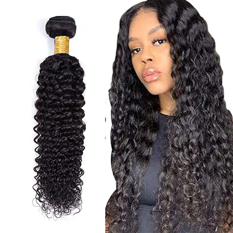 Ldjoy Curly 1 Bundle Human Virgin Hair Natural Color
