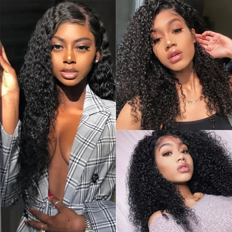 Real Swiss 13x4 HD Lace Front Curly Wig - Ldjoy Wigs