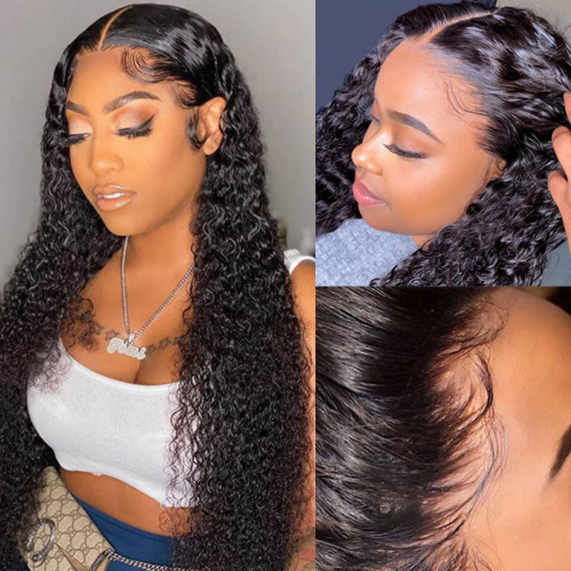 Real Swiss 13x6 HD Lace Front Curly Wig - Ldjoy Wigs