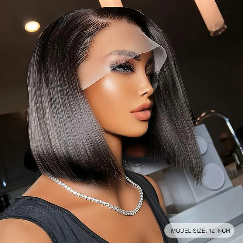 Ldjoy Straight 13x6 Lace Bob Wig Human Hair Wig