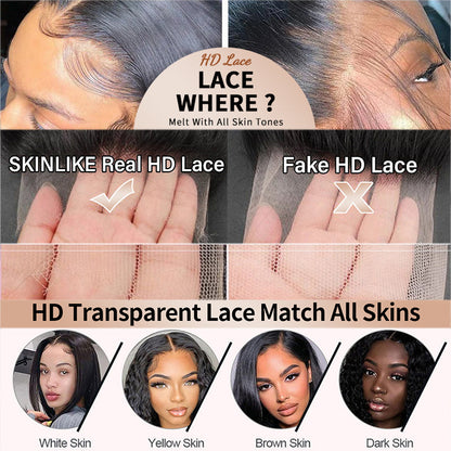Real Swiss 13x6 HD Lace Front Deep Wave Wig - Ldjoy Wigs