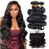 Ldjoy Body Wave 4 Bundles With 13x4 Lace Frontal Free Part