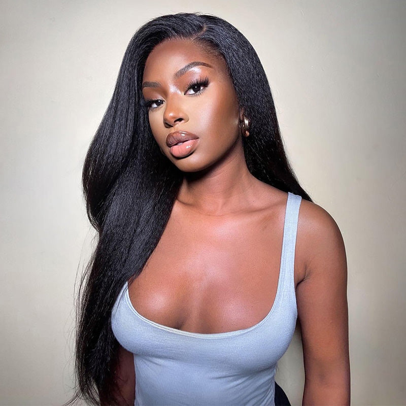 Pre Cut 5x5 &amp; 4x6 HD Lace Wear Go Glueless Kinky Straight Wave Wig - Ldjoy Wigs