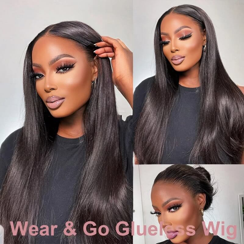Ldjoy Straight/Body Wave Wear Go 5x5/4x6 HD Lace 180% Density Glueless 3D Elastic Dome Cap Human Hair Wig