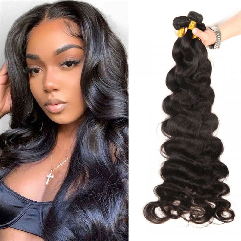 Ldjoy Brazilian Body Wave Virgin Hair 14-30 Inch 3 Bundles