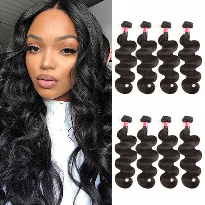 Ldjoy Body Wave Brazilian Hair Weave Extensions 4 Pcs Remy Human Hair Wefts