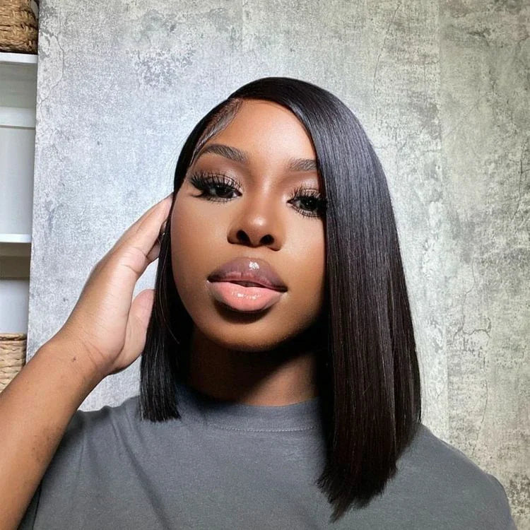 Ldjoy Straight 13x6 Lace Bob Wig Human Hair Wig