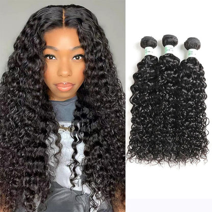 Ldjoy Water Wave 3 Bundles Unprocessed Human Hair